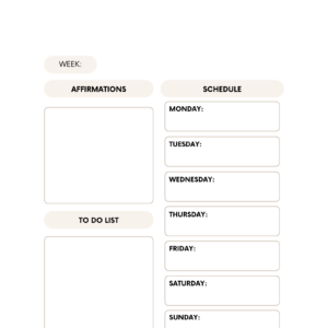 The Ultimate 39-page Wellness Planner & Self-care Journal